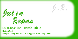 julia repas business card